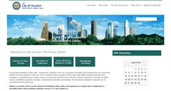 Desktop Screenshot of houstonpermittingcenter.org